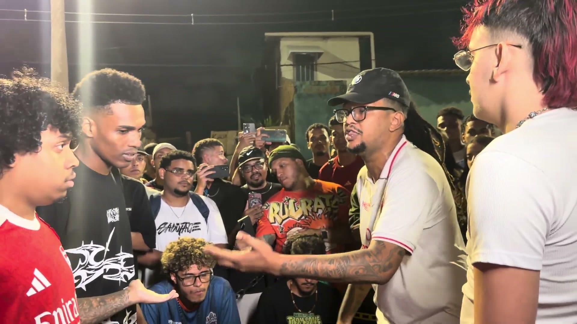 Gesto expressivo e flow no centro da roda